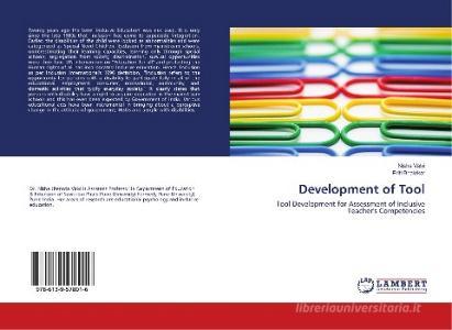 Development of Tool di Nisha Valvi, Priti Bhalekar edito da LAP Lambert Academic Publishing