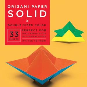 Origami Paper - Solid - 6 3/4" - 33 Sheets edito da Tuttle Publishing
