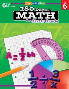 180 Days of Math for Sixth Grade di Jodene Smith edito da Shell Educational Publishing