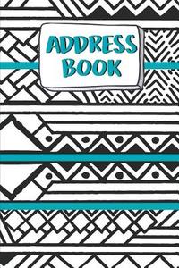 Address Book: Ethnic Bohemian - Small Email Address Book(6x9) - 106 Pages Alphabetic with Tabs - For Contact, Phone, Email, Birthday di The Master Address Book edito da Createspace Independent Publishing Platform