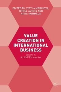 Value Creation in International Business edito da Springer-Verlag GmbH
