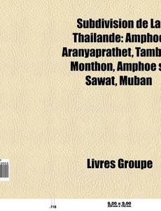 Subdivision De La Tha Lande: Amphoe Aran di Livres Groupe edito da Books LLC, Wiki Series