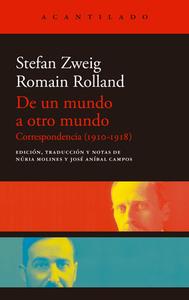 De un mundo a otro mundo di Stefan Zweig edito da Acantilado