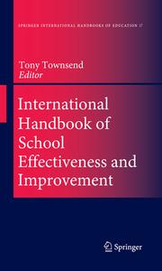International Handbook of School Effectiveness and Improvement edito da Springer-Verlag GmbH