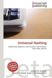 Universal Hashing edito da Betascript Publishing