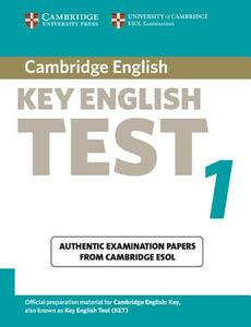 Cambridge Key English Test 1 Student's Book di Cambridge ESOL edito da Cambridge University Press