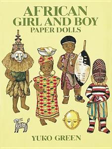 African Girl/boy Paper Doll di Yuko Green edito da Dover Publications Inc.
