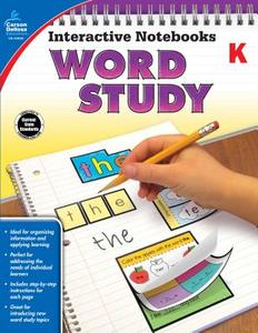 Interactive Notebooks Word Study, Grade K di Carson-Dellosa Publishing edito da CARSON DELLOSA PUB