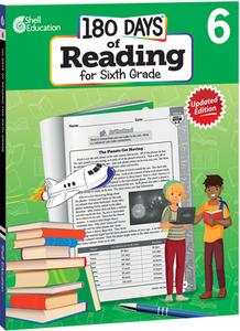 180 Days of Reading for Sixth Grade, 2nd Edition di Joe Rhatigan edito da SHELL EDUC PUB