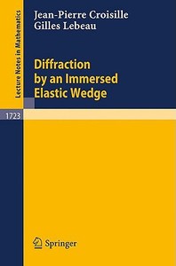 Diffraction by an Immersed Elastic Wedge di Jean-Pierre Croisille, Gilles Lebeau edito da Springer Berlin Heidelberg