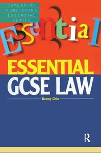 Essential Gcse Law di Kenny Chin edito da Taylor & Francis Ltd