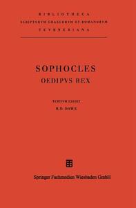 Oedipus Rex Pb di Sophocles/Dawe edito da University Of Michigan Press