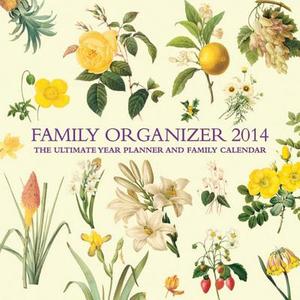 2014 Calendar: Family Organizer: The Ultimate Year Planner and Family Calendar, Illustrated by Redoute di Peony Press edito da Peony Press