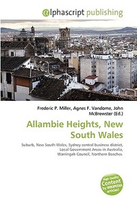 Allambie Heights, New South Wales edito da Vdm Publishing House