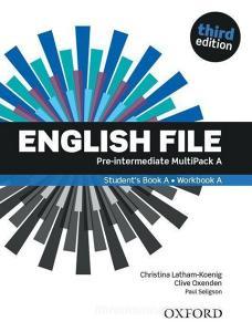 English File: Pre-intermediate. MultiPACK A with iTutor and iChecker di Clive Oxenden, Christina Latham-Koenig, Paul Seligson edito da Oxford University ELT