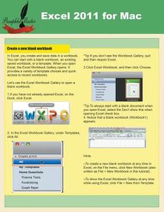 Excel 2011 for Mac di Pamphlet Master edito da Speedy Publishing LLC