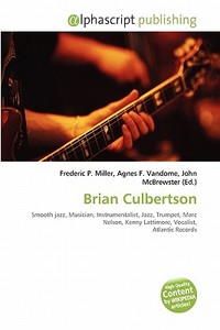 Brian Culbertson edito da Vdm Publishing House
