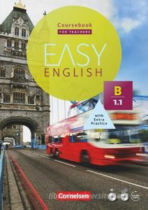 Easy English B1: Band 01. Kursbuch - Kursleiterfassung di Annie Cornford, John Eastwood edito da Cornelsen Verlag GmbH