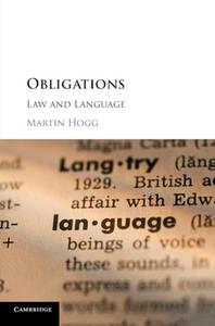 Obligations di Martin (University of Edinburgh) Hogg edito da Cambridge University Press