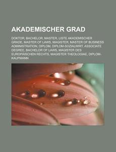Akademischer Grad Quelle Wikipedia Books LLC, Reference Series