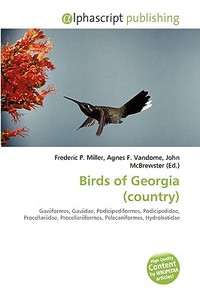 Birds Of Georgia (country) edito da Vdm Publishing House