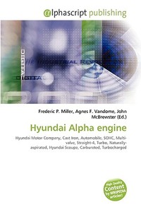 Hyundai Alpha Engine edito da Vdm Publishing House