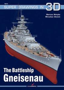 The Battleship Gneisenau di Miroslaw Skwiot, Mariusz Motyka edito da Kagero Oficyna Wydawnicza