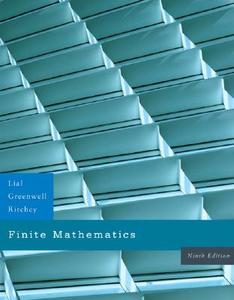 Finite Mathematics di Margaret L. Lial, Raymond N. Greenwell, Nathan P. Ritchey edito da Pearson Education (us)