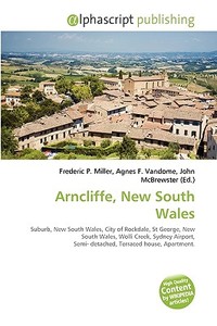 Arncliffe, New South Wales edito da Vdm Publishing House