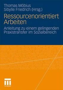 Ressourcenorientiert Arbeiten edito da VS Verlag für Sozialw.