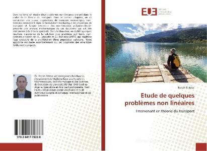 Etude de quelques problèmes non linéaires di Rabah Debbar edito da Editions universitaires europeennes EUE