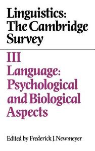 Linguistics edito da Cambridge University Press