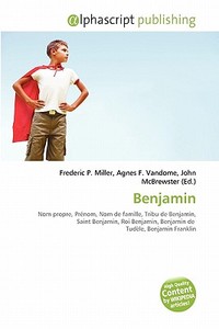Benjamin edito da Alphascript Publishing