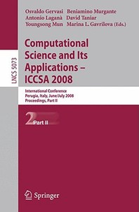 Computational Science and Its Applications - ICCSA 2008 edito da Springer Berlin Heidelberg
