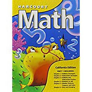 Harcourt School Publishers Math: Student Edition Unit Book Grade 2 2002 edito da STECK VAUGHN CO