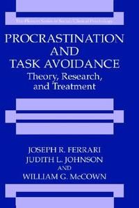 Procrastination and Task Avoidance di Joseph R. Ferrari, Judith L. Johnson, William G. Mccown edito da Springer US