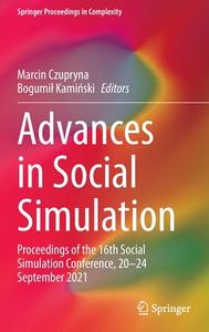 Advances In Social Simulation edito da Springer Nature Switzerland AG