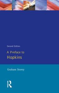 A Preface to Hopkins di Graham Storey edito da Taylor & Francis Ltd