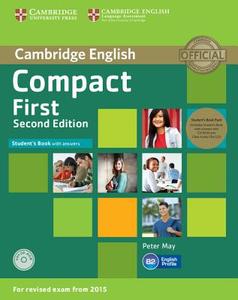 Compact First Student's Book Pack (student's Book With Answers With Cd-rom And Class Audio Cds(2)) di Peter May edito da Cambridge University Press
