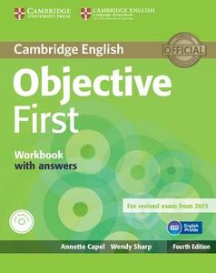 Objective First Workbook With Answers With Audio Cd di Annette Capel, Wendy Sharp edito da Cambridge University Press