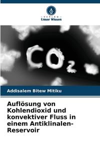 Auflösung von Kohlendioxid und konvektiver Fluss in einem Antiklinalen-Reservoir di Addisalem Bitew Mitiku edito da Verlag Unser Wissen