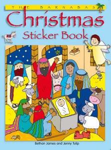The Barnabas Christmas Sticker Book di Bethan James edito da Brf (the Bible Reading Fellowship)