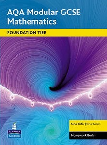 Aqa Gcse Maths: Modular Foundation Homework Book di Trevor Senior, Sandra Burns, Tony Fisher, Shaun Procter-Green edito da Pearson Education Limited