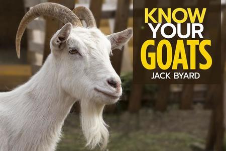 Know Your Goats di Jack Byard edito da OLD POND BOOKS