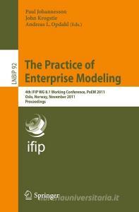 The Practice of Enterprise Modeling edito da Springer-Verlag GmbH