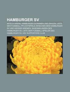 Hamburger SV di Quelle Wikipedia edito da Books LLC, Reference Series