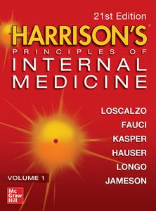 Harrison's Principles Of Internal Medicine, Twenty-First Edition (Vol.1 & Vol.2) di Joseph Loscalzo, Anthony Fauci, Dennis Kasper, Stephen Hauser, Dan Longo, J. Larry Jameson edito da McGraw-Hill Education