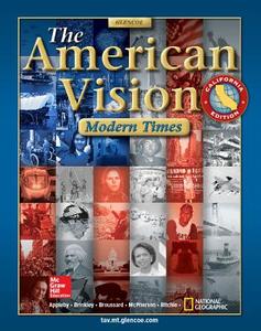 AMER VISION CALIFORNIA/E di Joyce Appleby, Alan Brinkley, Albert S. Broussard edito da GLENCOE SECONDARY