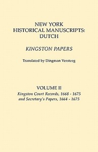 New York Historical Manuscripts edito da Clearfield