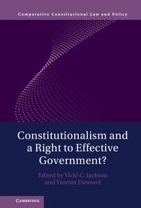 Constitutionalism And A Right To Effective Government? edito da Cambridge University Press